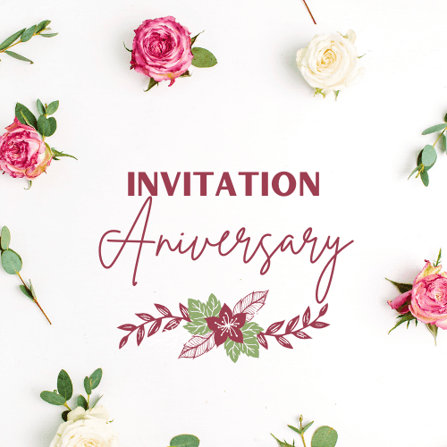 Wedding Anniversary Invitation